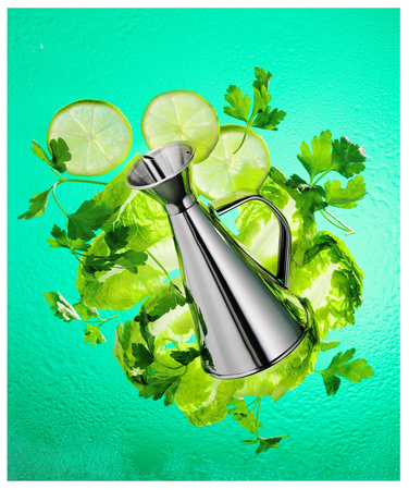 Oliwiarka z pokrywką - średnica 70mmx115mm(h) HENDI 462904