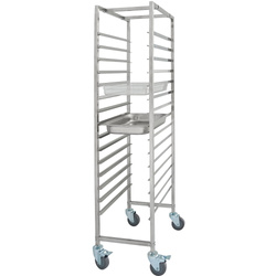 Wózek transportowy ze stali nierdzewnej, Gredil, 15x GN 1/1 STALGAST 662115