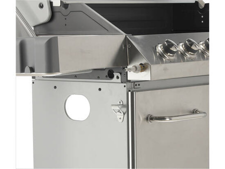 Grill gazowy 6+1 stal nierdzewna 20,5kW YATO YG-20016