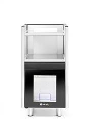 Lodówka na mleko z podgrzewaczem do filiżanek, HENDI, 3,5L, 220-240V/168W, 313x442x(H)613mm | 209080