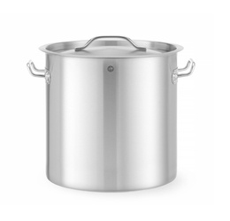 Garnek wysoki z pokrywką Budget Line, poj.21 l, fi.300x(H)300 mm HENDI 832899