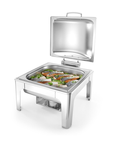 Podgrzewacz na pastę, matowy, GN 2/3 HENDI 470275