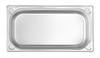 Pojemnik GN Kitchen Line, stal nierdzewna, 1/3-100mm HENDI 806432