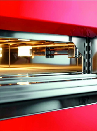 Piec do pizzy elektryczny Cuppone Home HE 400 | jednokomorowy | panel manualny | 400x400 mm | HE400/1 TM/FY | żółty