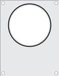 Matryca do zgrzewarki Hendi  na duży pojemnik do zupy fi 165 mm HENDI 805619