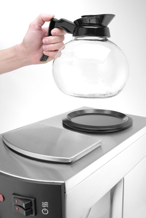 Zaparzacz przelewowy do kawy + 2 dzbanki 1,8l HENDI 208304