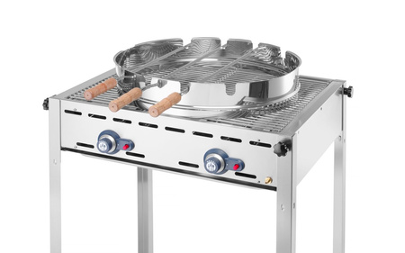 Okrągła nasadka na grilla średnica 58 cm   linia Churrasco HENDI 26500029