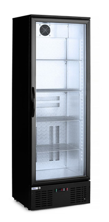 Lodówka barowa 1-drzwiowa, Arktic, 300 l, czarna, 220–240V/195W HENDI 233924