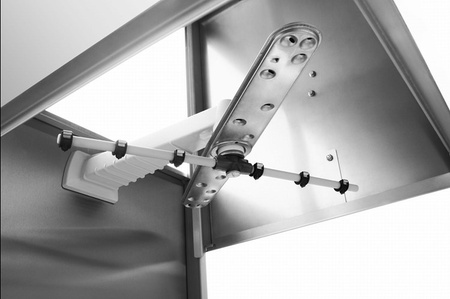 Zmywarka kapturowa RQX1000 DD | 500x500 | sterowanie elektromechaniczne | 675x675x1440 mm | 11,1 kW (RQ1000 DD)