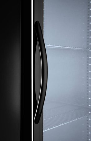 Lodówka barowa 1-drzwiowa, Arktic, 300 l, czarna, 220–240V/195W HENDI 233924