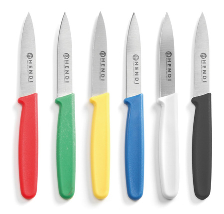 Zestaw nożyków HACCP 7,5 cm - 6 szt. HENDI 842003