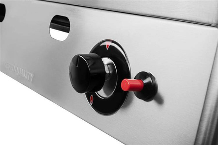 Płyta grillowa gazowa | gładka | 6,4kW | RQG30972