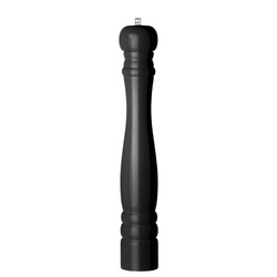 Młynek do pieprzu drewniany, HENDI, czarny, o65x(H)415mm  469545