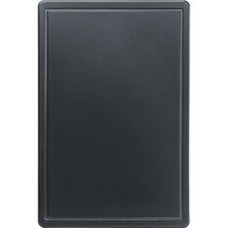 Deska do krojenia,  czarna, 600x400x18 mm 341637 STALGAST