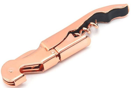 Korkociąg kelnerski 3 funkcyjny, miedziany STALGAST 472998