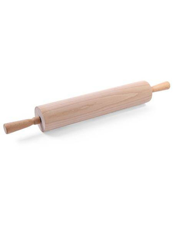 Wooden dough roller, with dimensions. 380/590x75 mm HENDI 515020