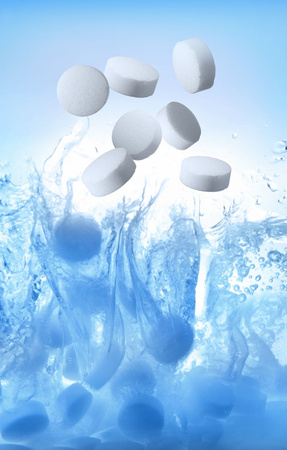 Tabletki solne do uzdatniania wody, op. 25 kg HENDI 231265