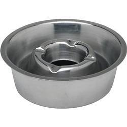 Ashtray with ash trough - diameter 140 mm HENDI 440605