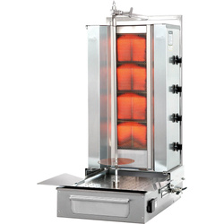 Gyros, kebab gazowy, F GD 4, P 14 KW, G 30 STALGAST 777560