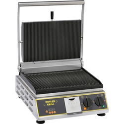 Kontakt grill Panini z timerem, 1-polowy, P 3.4 kW STALGAST 777224