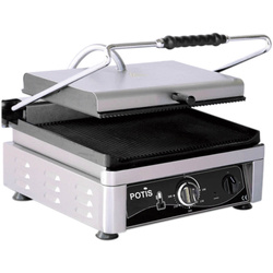 Kontakt grill ryflowany, PK 2745, P 3 kW, U 230 V STALGAST 777645