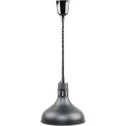 Lampa do podgrzewania potraw wisząca, czarna, P 0.25 kW, U 230 V 692611 STALGAST