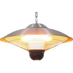 Lampa grzewcza wisząca ze zdalnym sterowaniem i oświetleniem LED, P 2.1 kW 692310 STALGAST