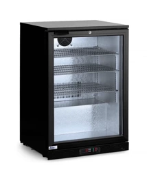 Lodówka barowa 1-drzwiowa, Arktic, 105L, czarny, 220-240V/120W, 600x530x(H)865mm HENDI 226568