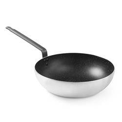 Patelnia Wok aluminiowa z marmurową powłoką nieprzywierającą - 28 HENDI 627730