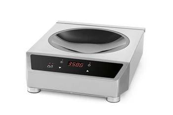 Wok indukcyjny model 3500 (239766) + patelnia indukcyjna Wok (23 HENDI 239681