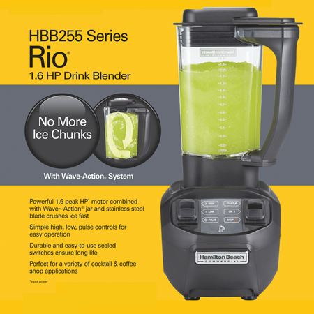 Blender barmański HBB 255-CE Rio® z dzbankiem z poliwęglanu 1.4l, Hamilton Beach Commercial