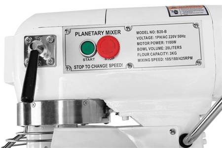 Mikser planetarny RQB20-BL | 20l