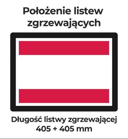 Pakowarka próżniowa komorowa iSENSOR M | nastawna | listwa 405 + 405 mm | pompa BECKER 16 m3/h | 1,7 kW | 475x616x438 mm | TIM6K2E2 | RESTO QUALITY TIM6K2E2