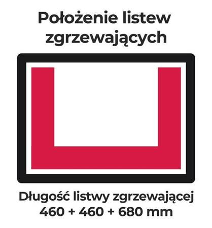 Pakowarka próżniowa komorowa iSENSOR M | wolnostojąca | listwa 460 + 460 + 680 mm | pompa BECKER 40 m3/h | 1,12 kW | 930x607x1046 mm | FSM4KUE2 | RESTO QUALITY FSM4KUE2