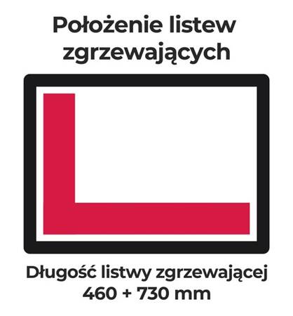 Pakowarka próżniowa komorowa iSENSOR M | wolnostojąca | listwa 460 + 730 mm | pompa BECKER 40 m3/h | 1,12 kW | 930x607x1046 mm | FSM4KLE2 | RESTO QUALITY FSM4KLE2