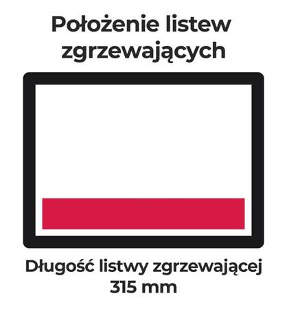 Pakowarka próżniowa komorowa iSENSOR S | nastawna | listwa 315 mm | pompa BECKER 8 m3/h | 0,96 kW | 388x546x389 mm | TIS8K1E2 | RESTO QUALITY TIS8K1E2