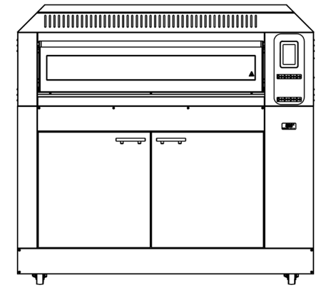 Piec elektryczny do pizzy | jednokomorowy | z garownikiem | 16x30 cm | COMP - 1CL L12 | RESTO QUALITY COMP - 1CL L12