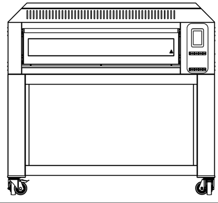 Piec elektryczny do pizzy | jednokomorowy | z podstawą | 16x30 cm | COMP - 1S L12 | RESTO QUALITY COMP - 1S L12