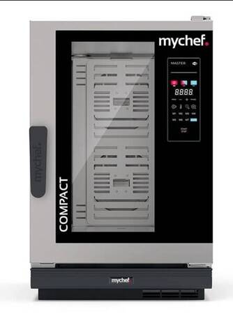 Piec konwekcyjno-parowy elektryczny | automatyczny system myjący | 10xGN1/1 | 12,6 kW | 400 V | Mychef COOK MASTER Compact 101E | RESTO QUALITY COOK MASTER Compact 101E