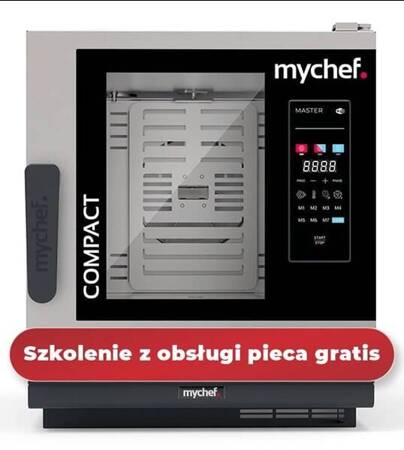 Piec konwekcyjno-parowy elektryczny | automatyczny system myjący | 6xGN2/3 | 6,3 kW | 400 V | Mychef Cook MASTER Compact 623E | RESTO QUALITY Cook MASTER Compact 623E