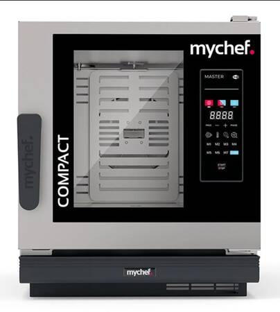 Piec konwekcyjno-parowy elektryczny | automatyczny system myjący | 6xGN2/3 | 6,3 kW | 400 V | Mychef Cook MASTER Compact 623E TSC | RESTO QUALITY Cook MASTER Compact 623E TSC