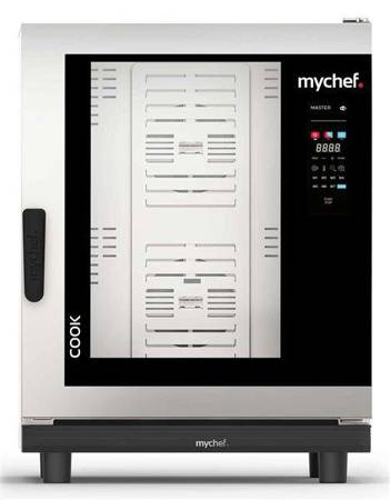 Piec konwekcyjno-parowy gazowy | automatyczny system myjący | 10xGN2/1 | 35 kW | 230 V | Mychef COOK MASTER 102G