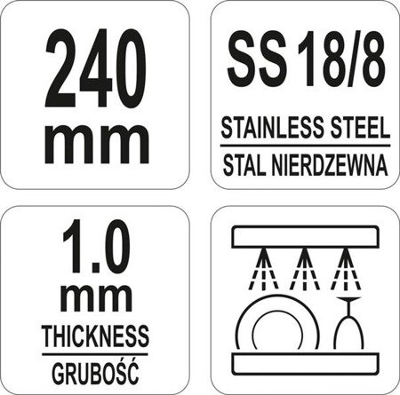 SZCZYPCE UNIWERSALNE 240MM | YG-02750