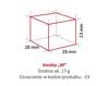 Kostkarka do lodu Hoshizaki IM-240DWNE-HC-23 | 190 kg/24h | chłodzona wodą | kostka sześcian | 28x28x23 mm | RESTO QUALITY IM-240DWNE-HC-23